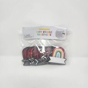 Rainbow Dry Erase Magnets 26 Count